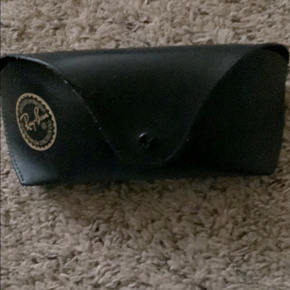 Ray Bans glasses case.